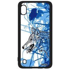 Чехол на смартфон Galaxy A10, "Волк" Хищник Одинокий Utaupia