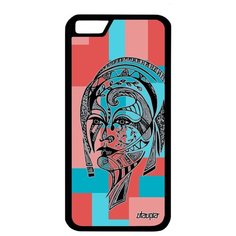 Чехол на смартфон Apple iPhone 6 6S, "Портрет женщины" Феерия Цветок Utaupia