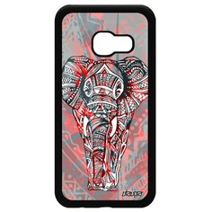 Чехол на смартфон Samsung Galaxy A3 2017, "Слон" Elephant Азиатский Utaupia