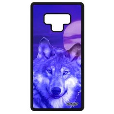 Чехол на смартфон Galaxy Note 9, "Дикий волк" Одинокий Лютоволк Utaupia