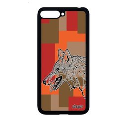 Чехол на смартфон Y6 2018, "Волк" Одинокий Wolf Utaupia