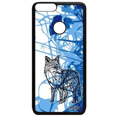 Чехол на смартфон Huawei P Smart 2018, "Лиса" Тайга Хитрая Utaupia