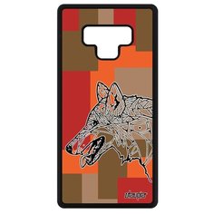 Чехол на смартфон Galaxy Note 9, "Волк" Хаски Wolf Utaupia