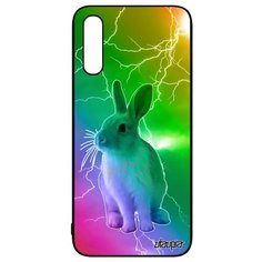 Чехол на смартфон Galaxy A50, "Кролик" Шиншилла Грызун Utaupia