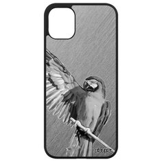 Чехол на смартфон Apple iPhone 11, "Попугай" Попугайчики Жако Utaupia