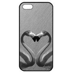 Чехол на смартфон Apple iPhone 5 5S SE, "Фламинго" Самец Птицы Utaupia