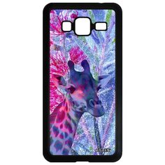 Чехол на смартфон Samsung Galaxy J3 2016, "Жираф" Африка Животное Utaupia