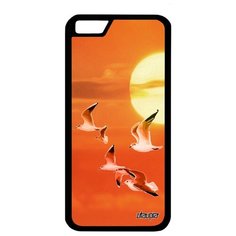 Чехол на смартфон Apple iPhone 6 6S, "Чайки" Ливингстон Птицы Utaupia