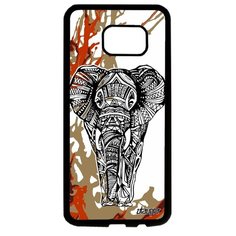 Чехол на смартфон Samsung Galaxy S7 Edge, "Слон" Elephant Мудрый Utaupia