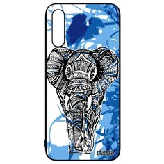 Чехол на смартфон Galaxy A50, "Слон" Elephant Азиатский Utaupia