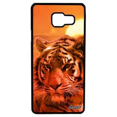 Чехол на смартфон Samsung Galaxy A3 2016, "Царь тигр" Сибирь Тасманский Utaupia