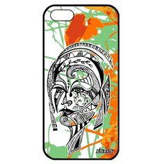 Чехол на смартфон iPhone 5 5S SE, "Портрет женщины" Woman Феерия Utaupia