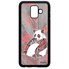 Чехол на смартфон Samsung Galaxy A6 2018, "Панда" Тибет Китайский Utaupia