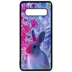 Чехол на смартфон Galaxy S10, "Кролик" Шиншилла Животное Utaupia