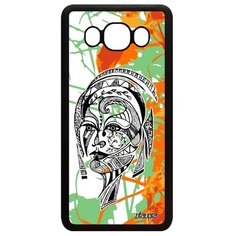Чехол на смартфон Galaxy J5 2016, "Портрет женщины" Феерия Этнический Utaupia