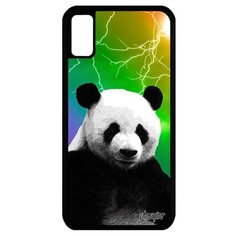 Чехол на смартфон iPhone X, "Большая панда" Медведь Китайский Utaupia