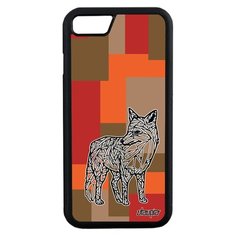 Чехол на смартфон iPhone 8, "Лиса" Зверь Коварная Utaupia