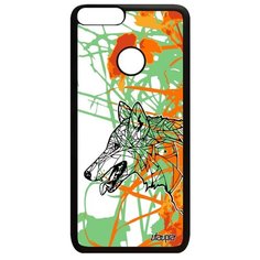 Чехол на смартфон Huawei P Smart 2018, "Волк" Одинокий Wolf Utaupia