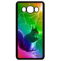 Чехол на смартфон Galaxy J5 2016, "Белка" Грызун Пушистая Utaupia