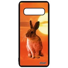 Чехол на смартфон Galaxy S10, "Кролик" Заяц Домашний Utaupia