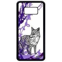Чехол на смартфон Galaxy S8, "Лиса" Хитрая Зверь Utaupia