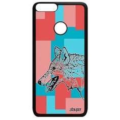 Чехол на смартфон Huawei P Smart 2018, "Волк" Wolf Зверь Utaupia