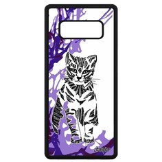 Чехол на смартфон Galaxy Note 8, "Кот" Маленький Тигристый Utaupia