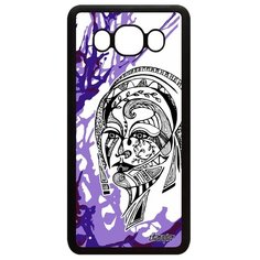 Чехол на смартфон Samsung Galaxy J5 2016, "Портрет женщины" Трибал Лицо Utaupia