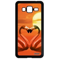Чехол на смартфон Samsung Galaxy J3 2016, "Фламинго" Птицы Самец Utaupia