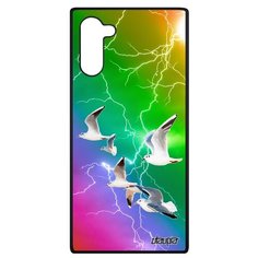 Чехол на смартфон Samsung Galaxy Note 10, "Чайки" Альбатрос Буревестник Utaupia