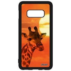 Чехол на смартфон Samsung Galaxy S10e, "Жираф" Жирафа Giraffe Utaupia