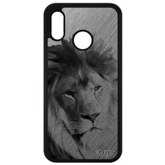Чехол на смартфон P20 Lite, "Лев" Хозяин Саванна Utaupia