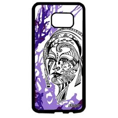 Чехол на смартфон Samsung Galaxy S7 Edge, "Портрет женщины" Fleur Woman Utaupia
