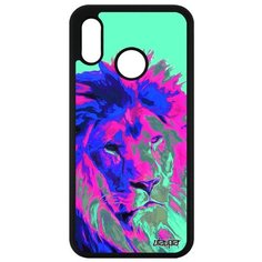Чехол на смартфон P20 Lite, "Лев" Царь Самец Utaupia