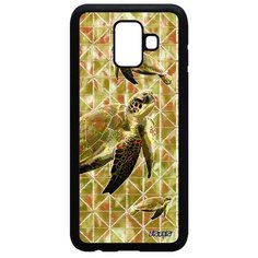 Чехол на смартфон Samsung Galaxy A6 2018, "Черепаха" Панцирная Морская Utaupia