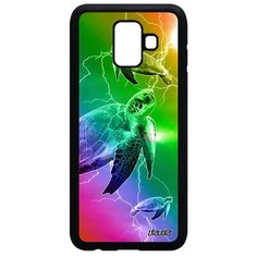Чехол на смартфон Galaxy A6 2018, "Черепаха" Большая Слоновая Utaupia