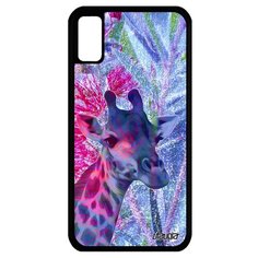 Чехол на смартфон iPhone X, "Жираф" Жирафа Африка Utaupia