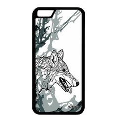 Чехол на смартфон Apple iPhone 6 6S, "Волк" Древний Хищник Utaupia