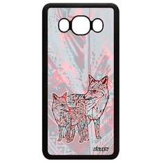 Чехол на смартфон Samsung Galaxy J5 2016, "Лиса" Лисенок Fox Utaupia
