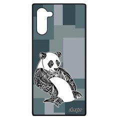 Чехол на смартфон Galaxy Note 10, "Панда" Медведь Детеныш Utaupia