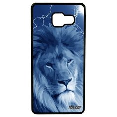 Чехол на смартфон Samsung Galaxy A3 2016, "Лев" Царь Африка Utaupia