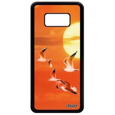 Чехол на смартфон Samsung Galaxy S8, "Чайки" Крачка Альбатрос Utaupia