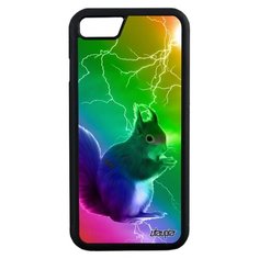 Чехол на смартфон Apple iPhone 8, "Белка" Пушистая Грызун Utaupia