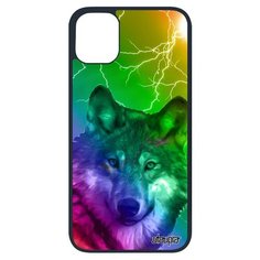 Чехол на смартфон iPhone 11 pro, "Дикий волк" Одинокий Лютоволк Utaupia