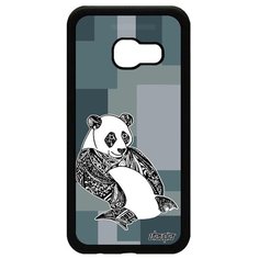 Чехол на смартфон Samsung Galaxy A3 2017, "Панда" Panda Большая Utaupia