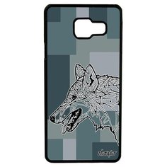 Чехол на смартфон Samsung Galaxy A3 2016, "Волк" Хаски Wolf Utaupia