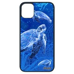 Чехол на смартфон iPhone 11 pro, "Черепаха" Морская Панцирная Utaupia