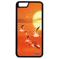 Чехол на смартфон iPhone 6 6S Plus, "Чайки" Ливингстон Буревестник Utaupia