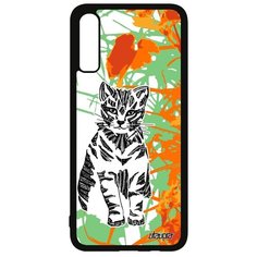 Чехол на смартфон Galaxy A70, "Кот" Cat Котенок Utaupia