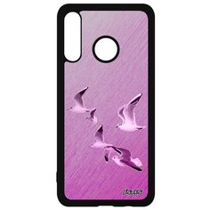 Чехол на смартфон P30 Lite, "Чайки" Альбатрос Ливингстон Utaupia